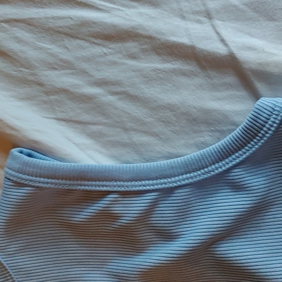 Shein blue argyle tank top xs - Picture 4 of 5